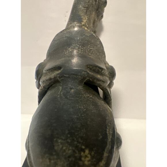 Bronze Horse bookend Statue Art Piece San Francisco Bay Trading Patina Wood Base - Picture 14 of 14